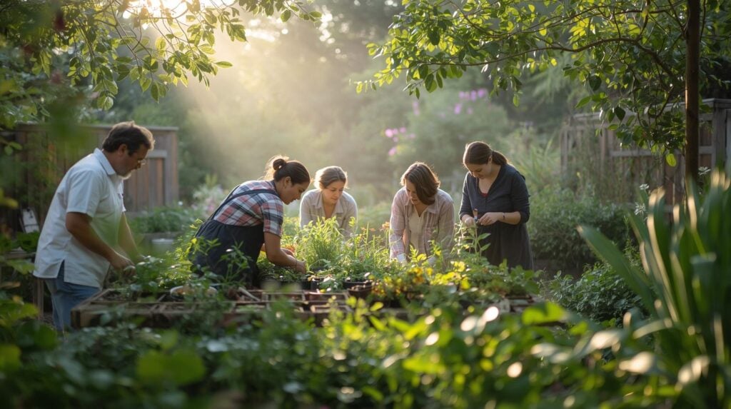 Horticultural Therapy patients