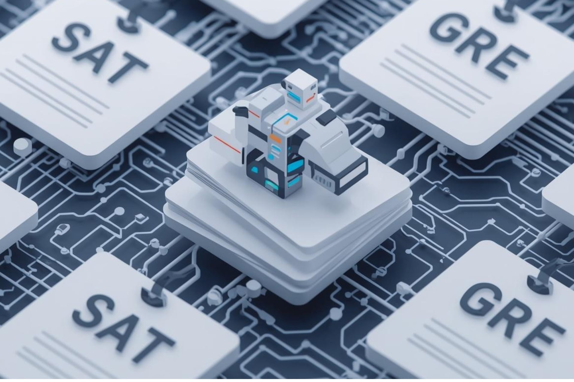 AI concept replacing standardized tests