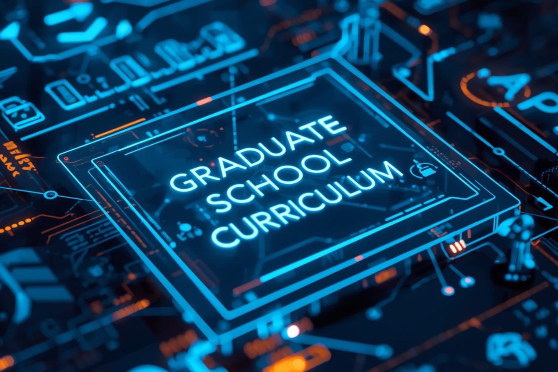 Concept of AI in grad school curriculum
