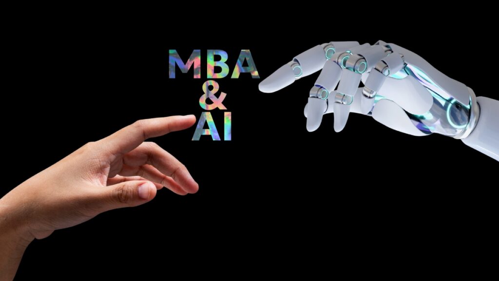 AI and MBA intersecting