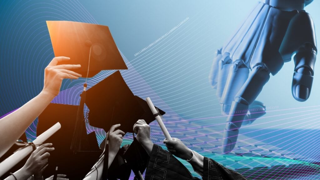 master's degree and AI grad certificate