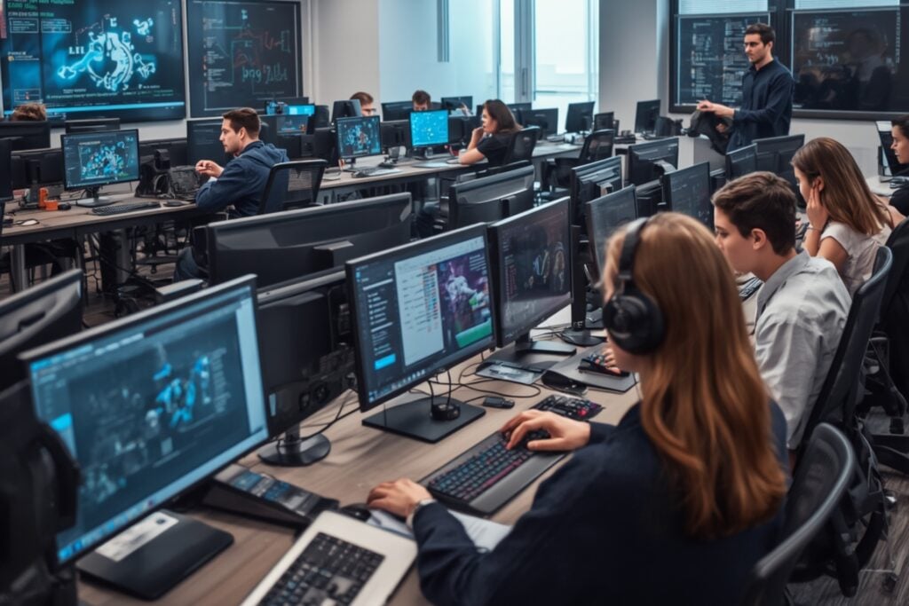 engineering class heavily using artificial intelligence