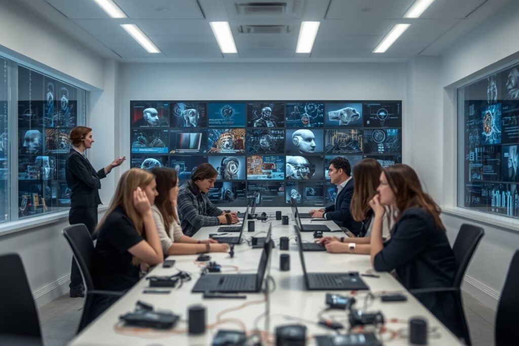 grad school faculty and AI